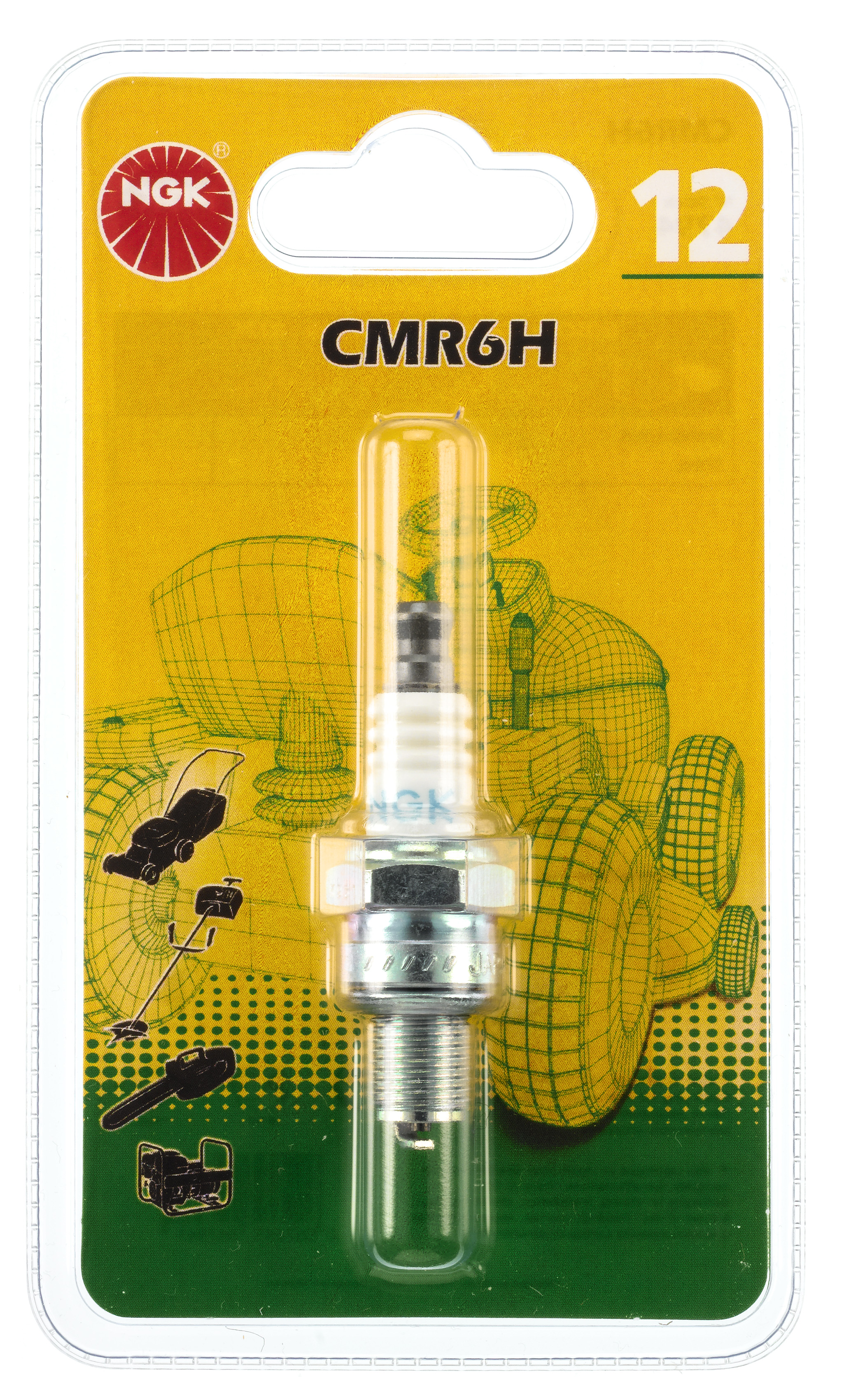 BOUGIE CMR6HBL BL1MTCNO12 BLISTER NGK - Bougie et antiparasite