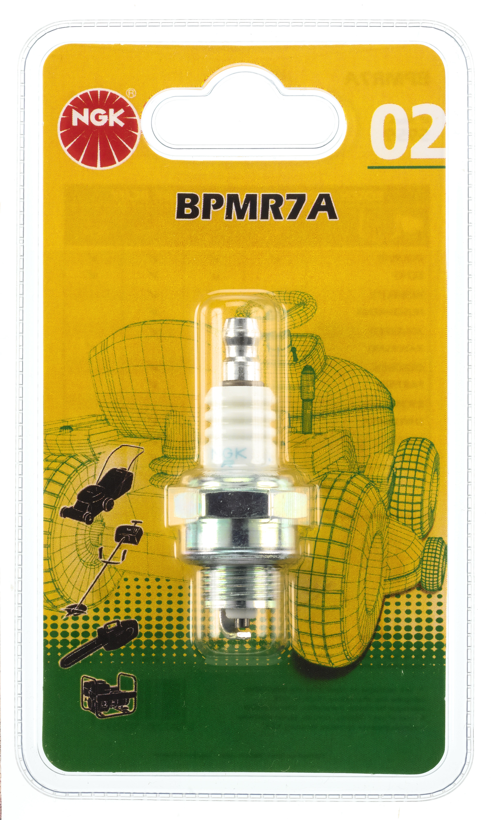 BOUGIE BPMR7ABL BL1MTCNO2 BLISTER NGK - Bougie et antiparasite