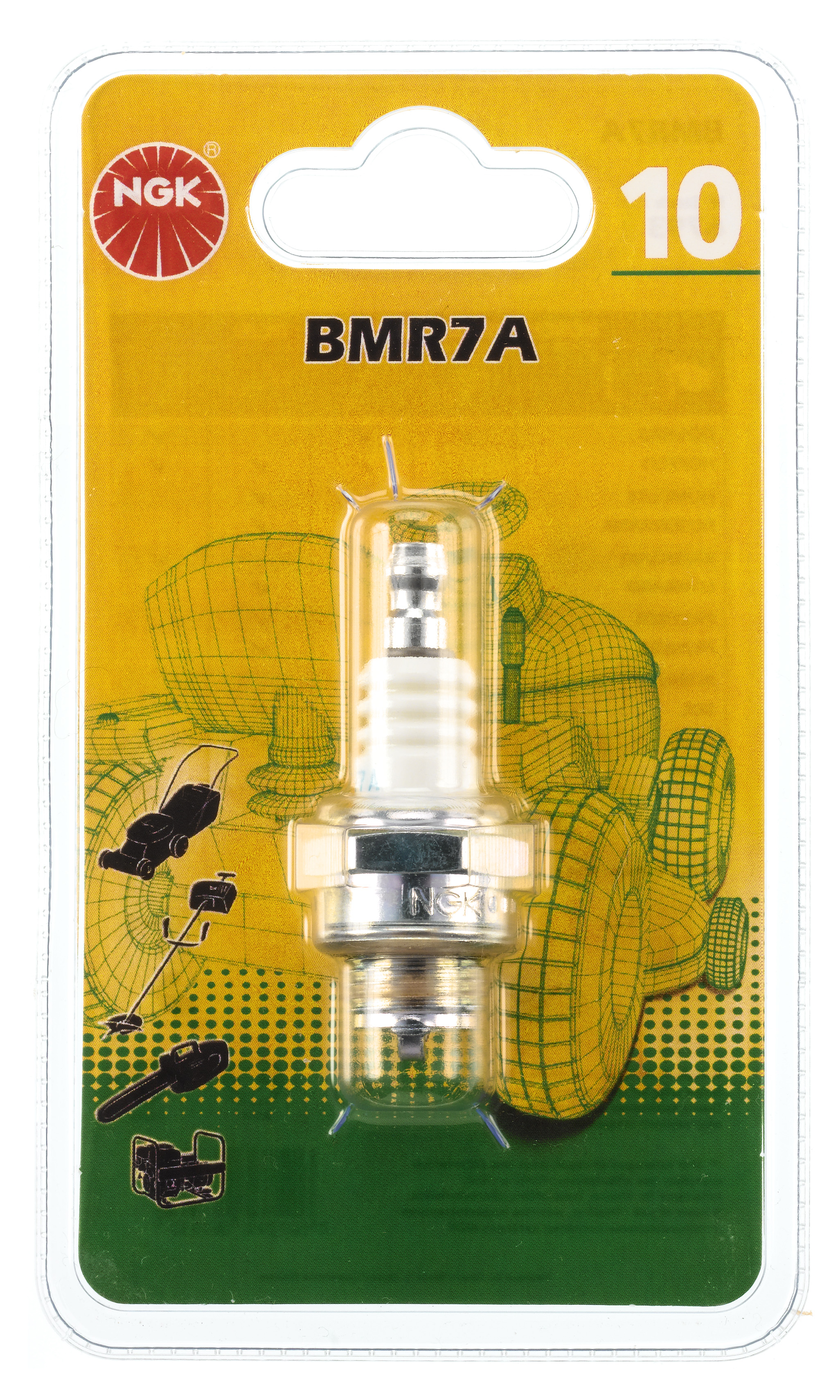 BOUGIE BMR7ABL BL1MTCNO10 BLISTER NGK - Bougie et antiparasite