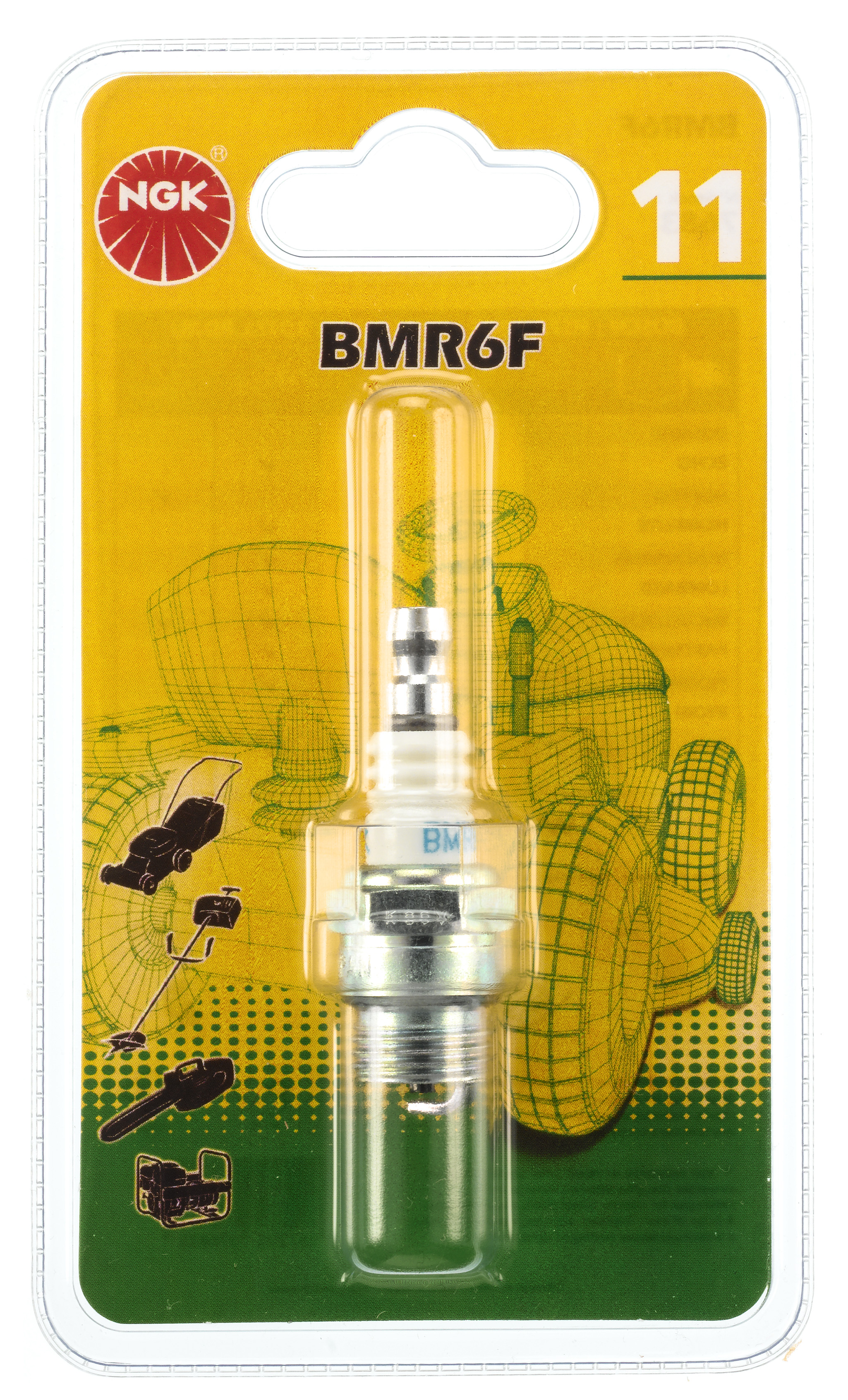 BOUGIE BMR6FBL BL1MTCNO11 BLISTER NGK - Bougie et antiparasite