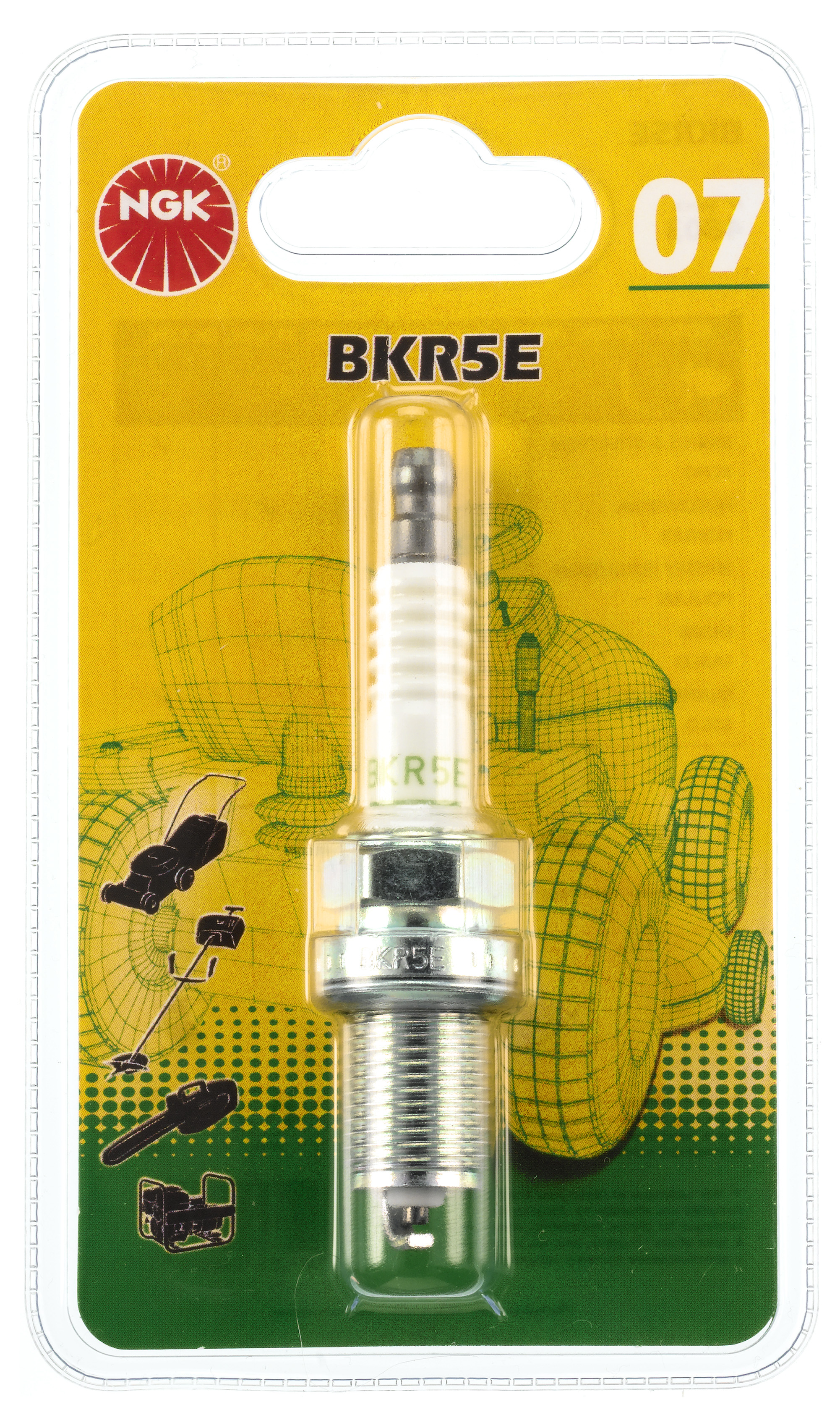 BOUGIE BKR5EBL BL1MTCNO7 BLISTER NGK - Bougie et antiparasite