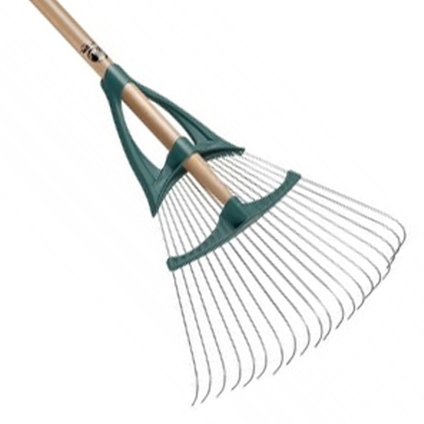 LEBORGNE Balai à gazon Xfil émousseur 20 dents Em bois 1m50 - Balai à gazon