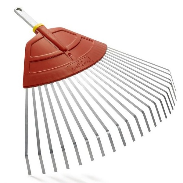 WOLF Balai à gazon 22 dents plates 45 cm Multi star UFM - Outil interchangeable