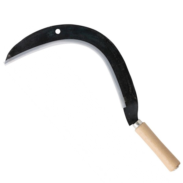Faucille à broussailles coudée 50 cm LEBORGNE - Faux et Faucille