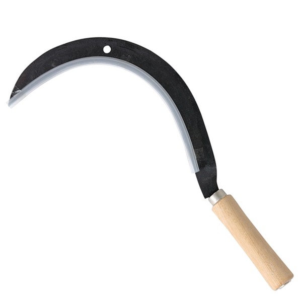LEBORGNE Faucille à herbe coudée 42cm - Faux et Faucille