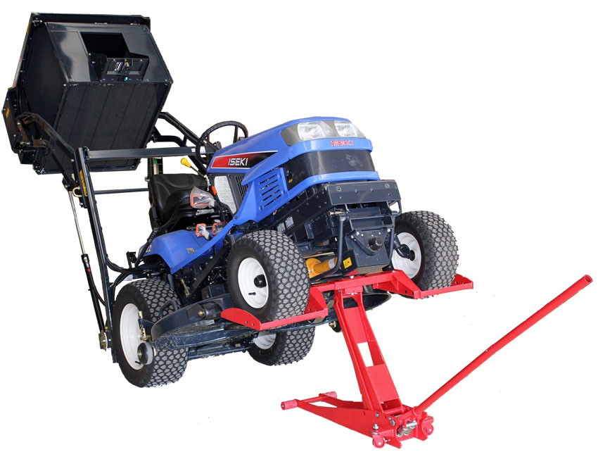 Lève tondeuse tracteur tondeuse Cliplift 0110004 - 800kg - 90cm - Accessoires tondeuse autoportée