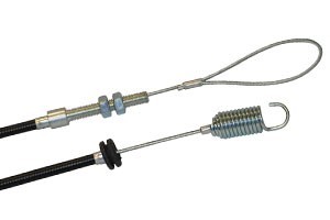 Câble d'embrayage tracteur tondeuse Castel Garden 81001082/0 , 810010820 - Câble, ressort, tige, collier