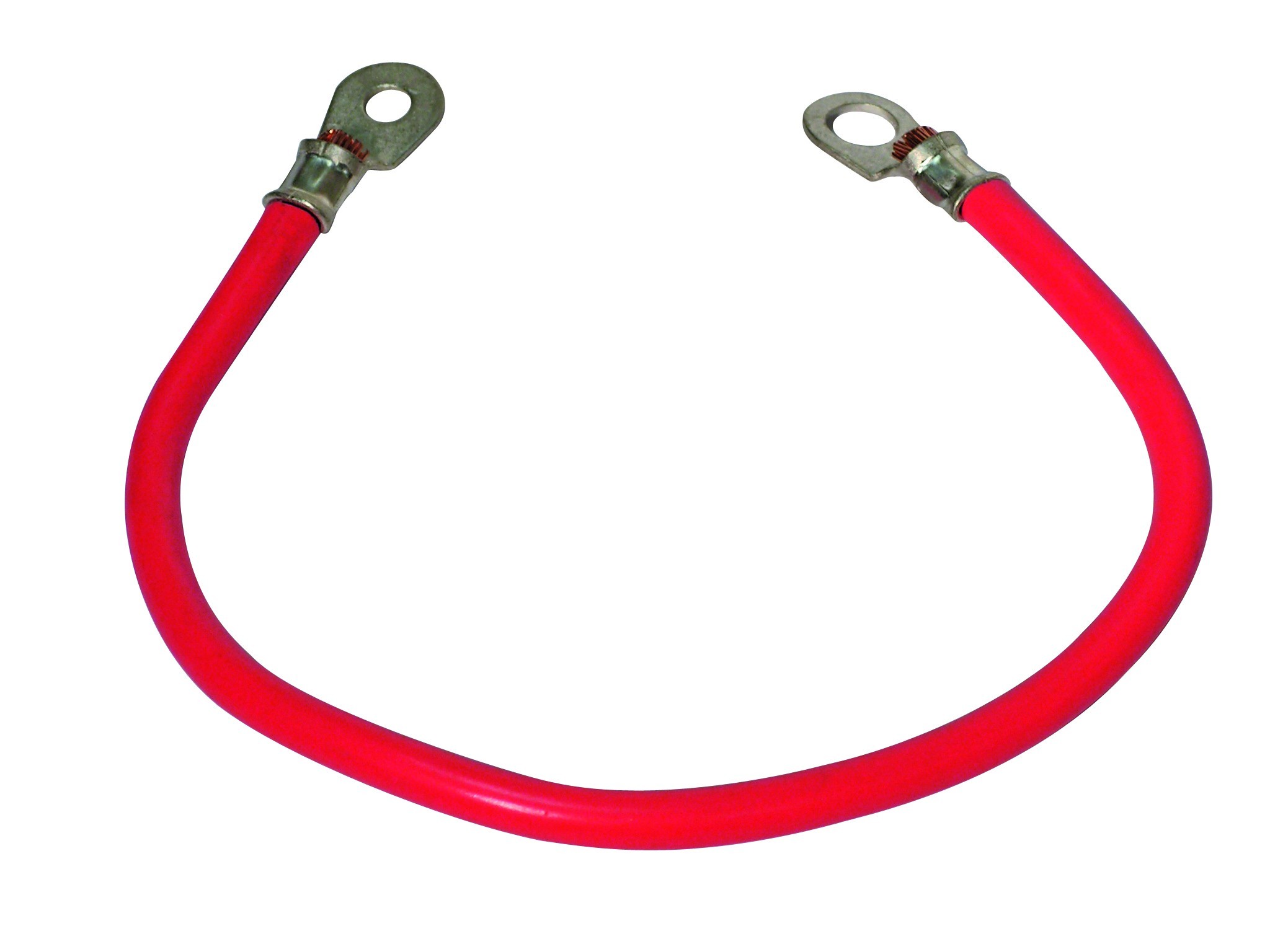 Câble pour branchement batterie rouge avec cosses longueur 305 mm - Câble, ressort, tige, collier