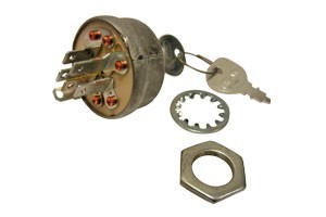 Contacteur à clef tracteur tondeuse, Mtd, Mastercut, White, Gutbrod, Sentar, 725-1396, 7251396, 925-1396 - Interrupteur, solénoïde, démarreur