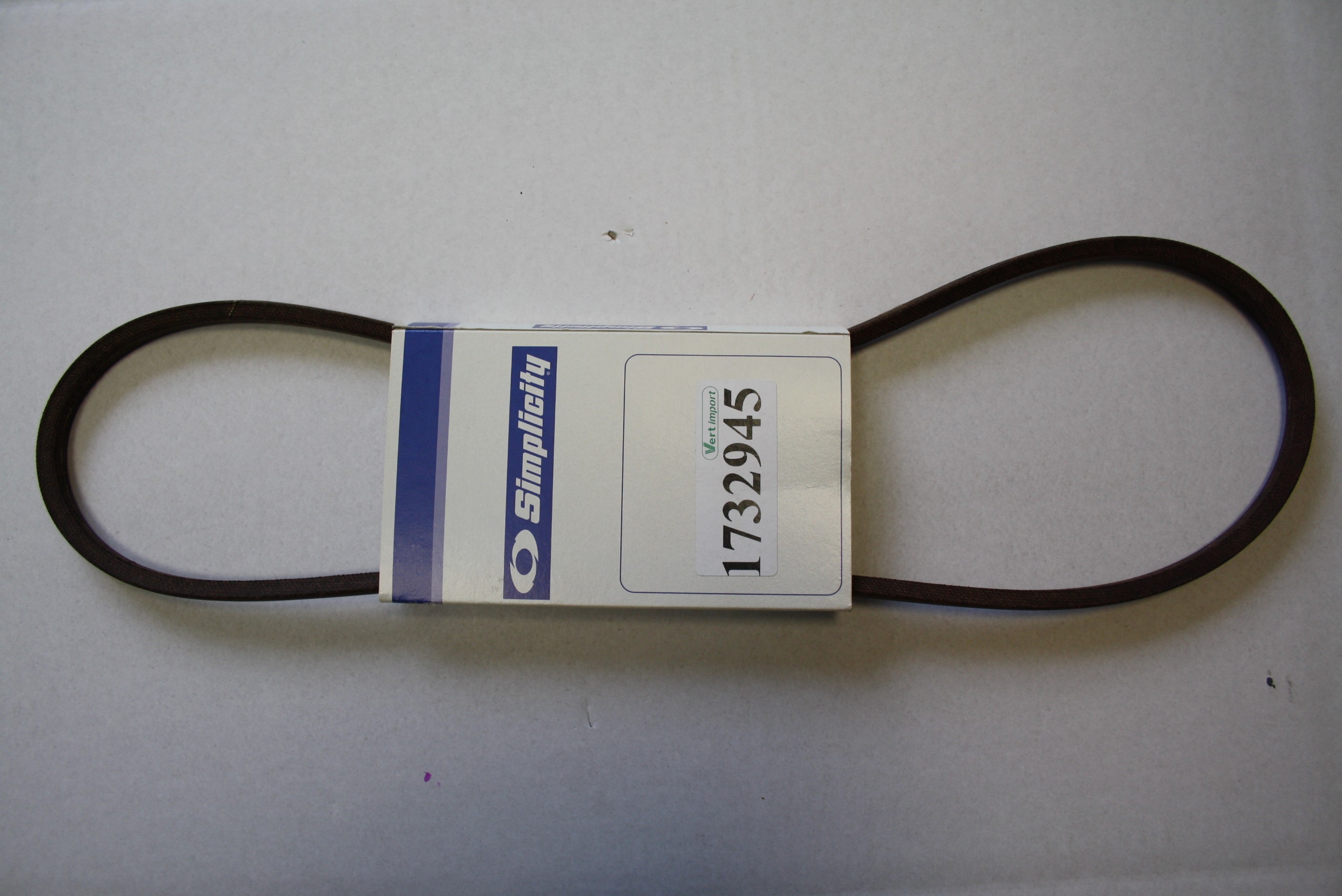 Courroie de turbine pour turbo twin Simplicity 1732945, 1732945SM - Courroie tondeuse