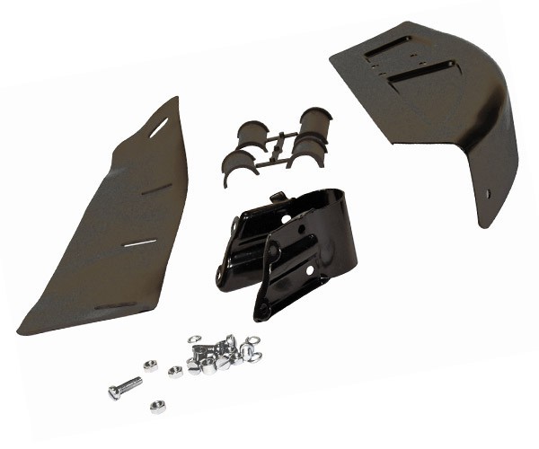 Déflecteur métallique universel pour débroussailleuses grand modèle - Carter