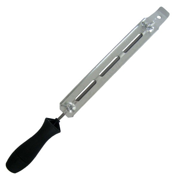 Lime et porte-lime de chaine de tronçonneuse diamètre 5,5 mm pour chaîne 3/8