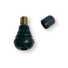 Valve tubeless droite courte TR12 - Pièces détachées & conso