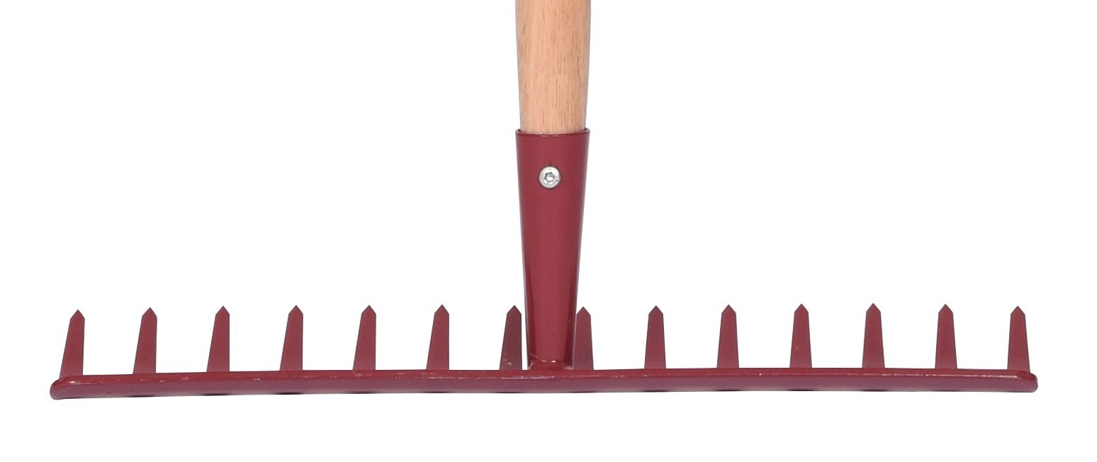 TERRACOTTA Râteau soudée 14 dent courbes EM150 - Râteau de jardin
