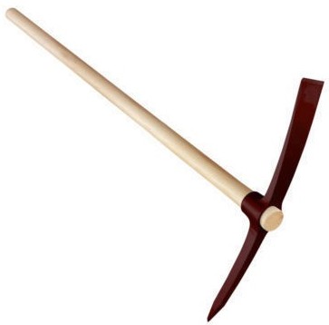 TERRACOTTA Pioche Terrassier 2 kg douille ronde EM90 - Pioche