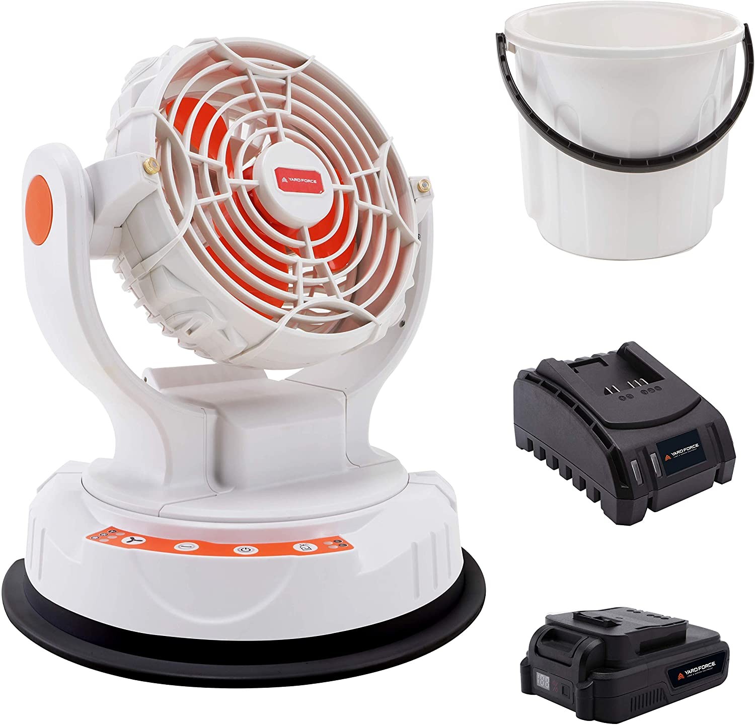 Ventilateur Brumisateur  Yard Force LF C36 6h - Batterie - 20V 2Ah - Arrosage