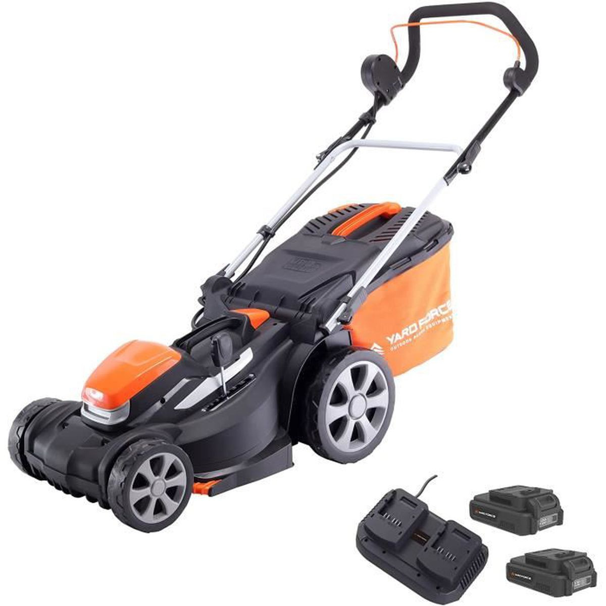 Tondeuse à Batterie Rotative Yard Force LMC37 2 Batteries 20V et Chargeur - Tondeuse à gazon