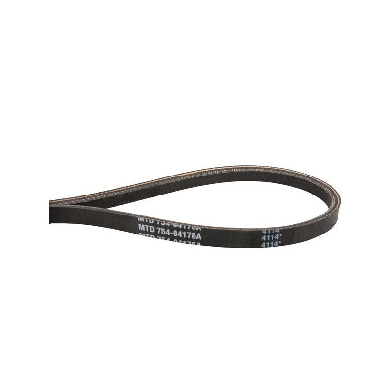 Courroie pour boîte de vitesse MTD 754-04176A - Long. ext. 95 cm - Courroie tondeuse