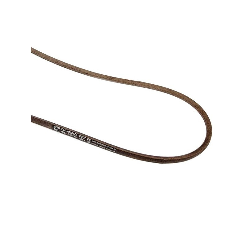 Courroie MTD 754-04317A - Long ext. 170,1 cm - Courroie tondeuse