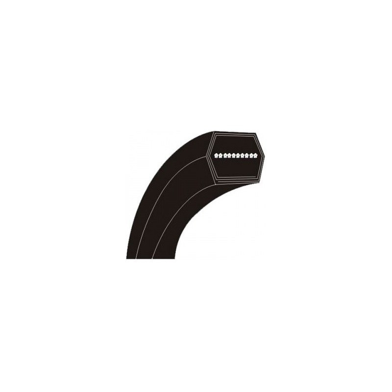 Courroie MTD 754-0470 - Long. ext. 246,4 cm - Courroie tondeuse