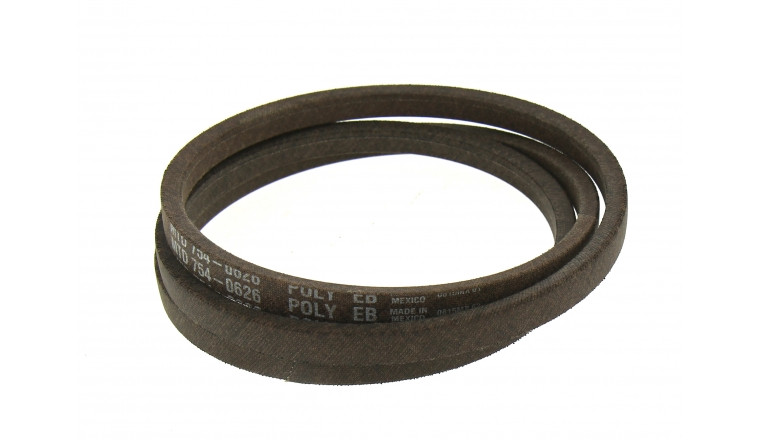 Courroie moteur/variateur MTD 754-0626 - Long. ext. 173 cm - Courroie tondeuse