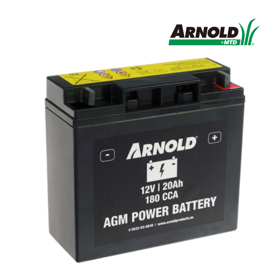 Batterie pour tracteur tondeuse Arnold 5032-U3-0010 12V 20Ah - Batterie
