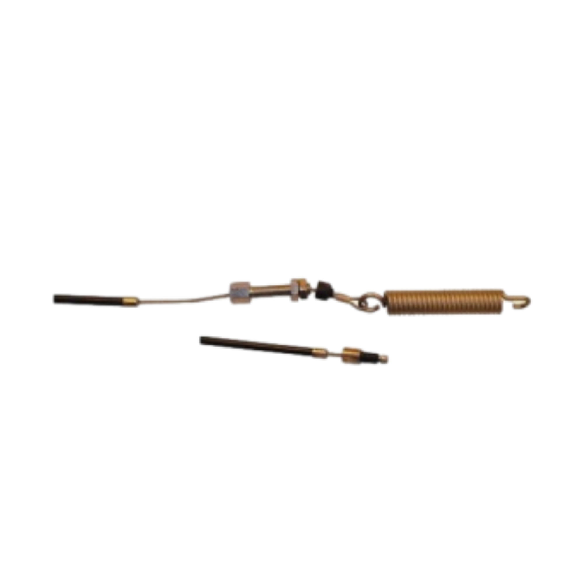 Câble d'embrayage tracteur tondeuse GGP, Castelgarden, TC102, TC122, 82004606/0,182004606/1 - Câble, ressort, tige, collier