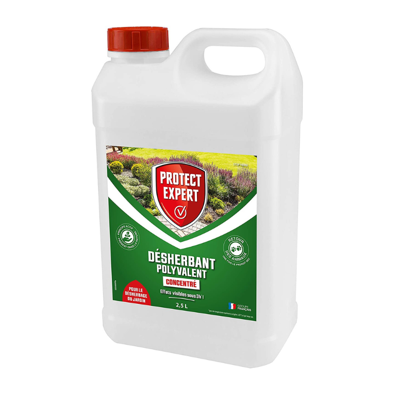Désherbant polyvalent concentré 2.5L Protect Expert - Désherbage alternatif