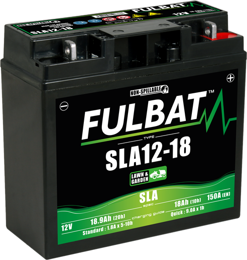 BATTERIE SLA 12-18 ETANCHE 12V 21.1 Ah 182-77-168 - / + - Batterie
