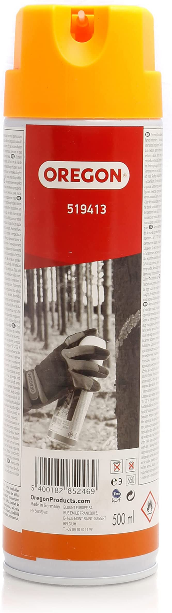 Peinture de marquage orange OREGON 519413 - Equipement & Voirie