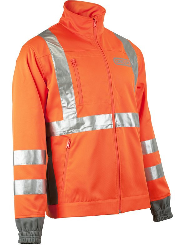 Veste forestière orange fluo OREGON XXL - Vêtement visibilité