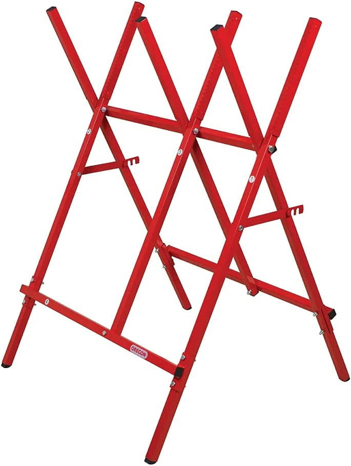 Chevalet de sciage rouge Oregon 584145 - Outillage forestier