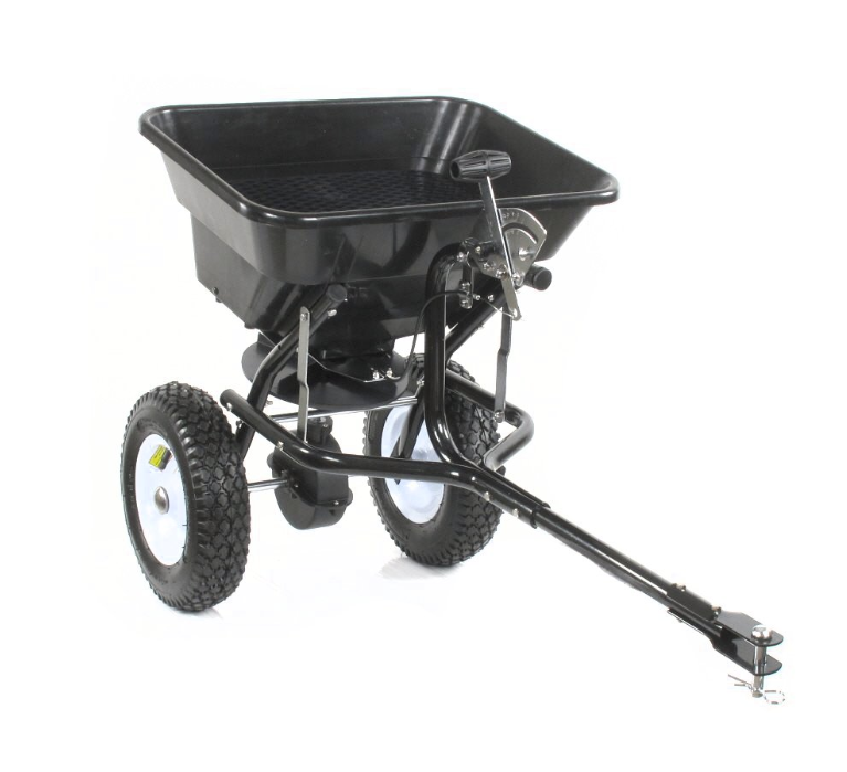 EPANDEUR ROTATIF A TRACTER AVEC CONTROLE DU DEBIT 36KG - Chariot