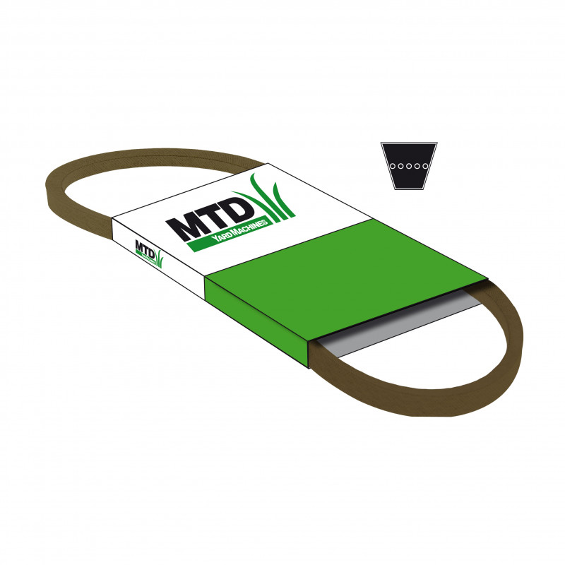 Courroie de lame pour plateau de coupe 117 CM 75404219 - Courroie tondeuse