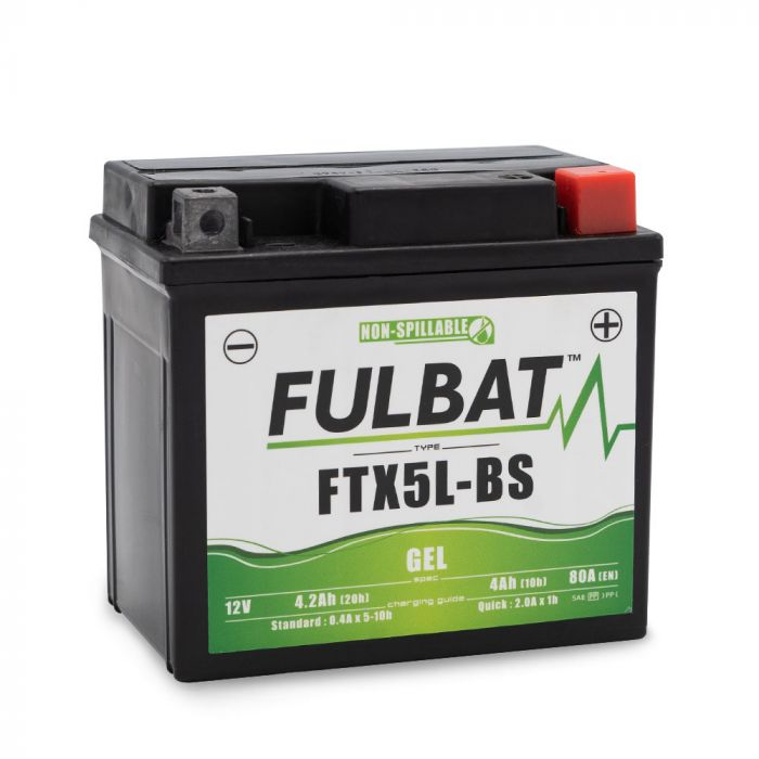 Batterie FTX5L-BS Fulbat 550919 12V et 4.2Ah - Batterie