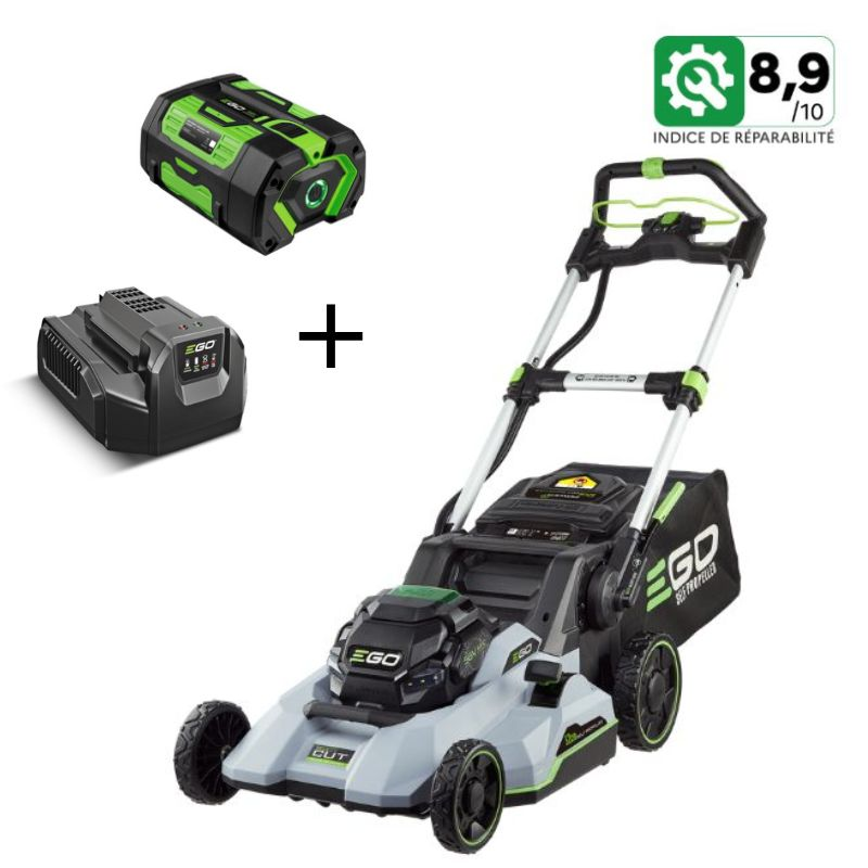 Tondeuse à batterie EGO LM2135E-SP + batterie 7,5 Ah et chargeur rapide - Tondeuse à gazon