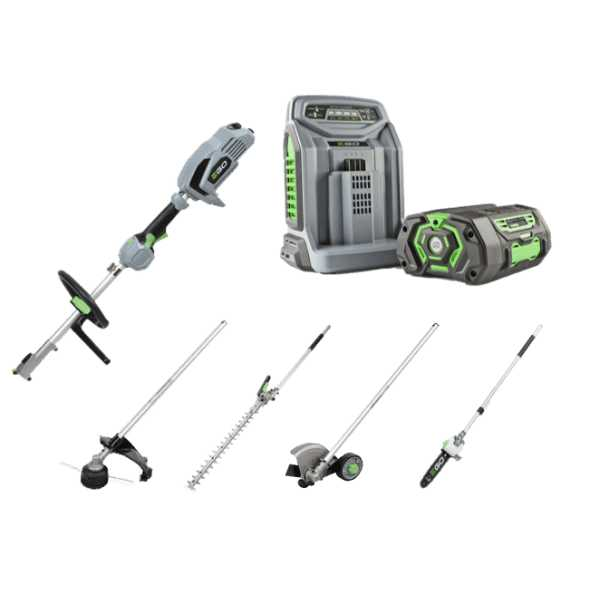 Kit complet multi-outils EGO PH1400E - 5 accessoires et batterie 5 Ah - Polyvalent