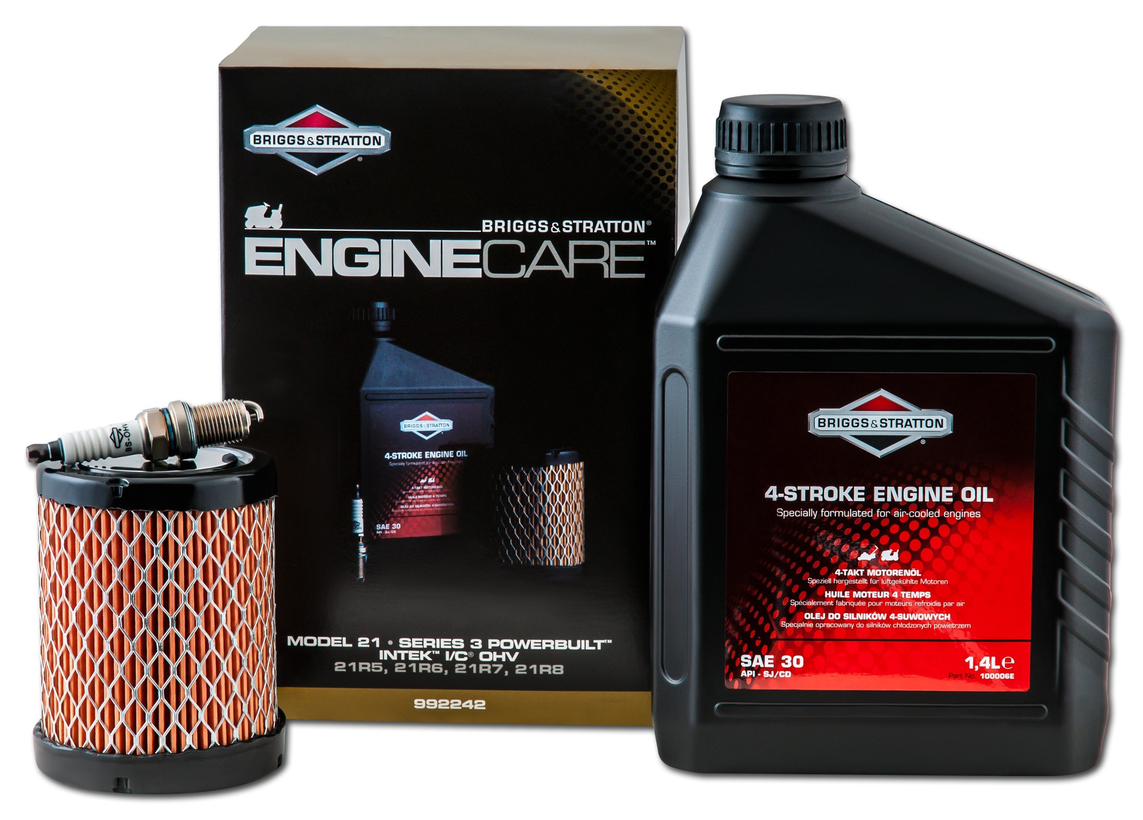 Kit entretien moteur Briggs et Stratton - 992242 - Kit d'entretien