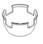 Bol lanceur moteur Briggs et Stratton - 796615 - Lanceur