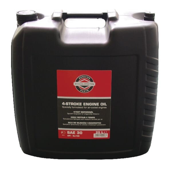 Huile moteur SAE30 - 25l Briggs et Stratton - 100046E - Lubrifiant et graisse