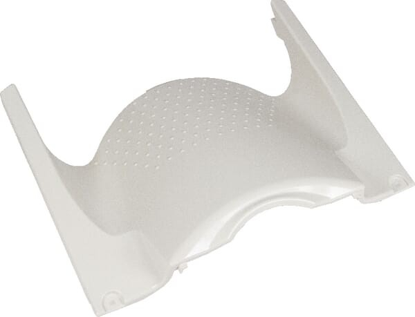 Capot central blanc - ETESIA - Référence ET36724 - Carter