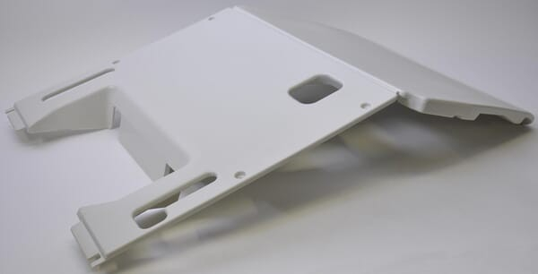 Capot arrière blanc - ETESIA - Référence ET28307 - Carter