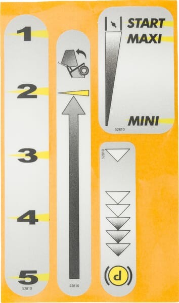 Autocollant - ETESIA - Référence ET52810 - Autocollant
