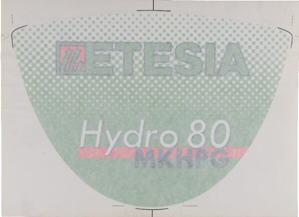 Autocollant - ETESIA - Référence ET36860 - Autocollant