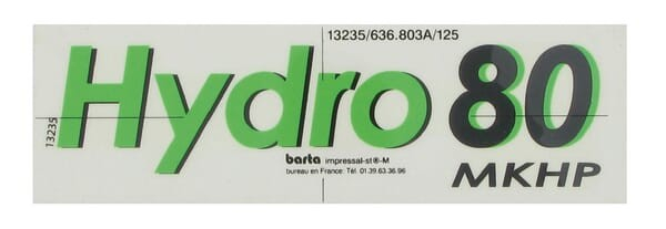 Autocollant - ETESIA - Référence ET13235 - Autocollant