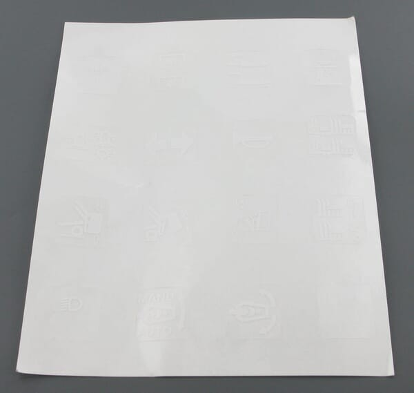 Autocollant - ETESIA - Référence ET13128 - Autocollant