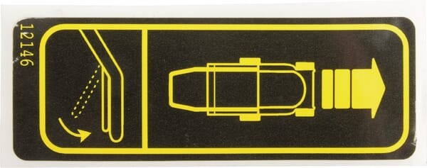 Autocollant - ETESIA - Référence ET12146 - Autocollant
