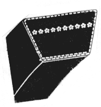 Courroie de traction tondeuse Outils Wolf - 09010 - Courroie tondeuse