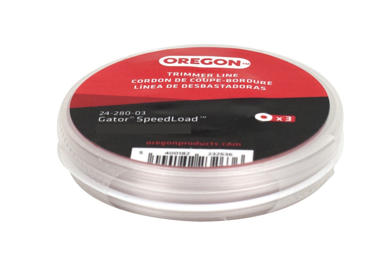 Fils 3mm x3 disques pour Gator SpeedLoad 24550 OREGON - Fil débroussailleuse