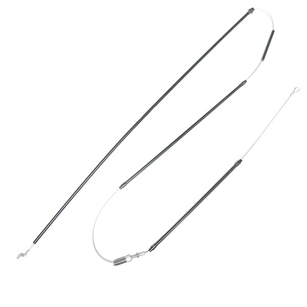 Cable embrayage lame tondeuse Wolf - Câble, ressort, tige, collier